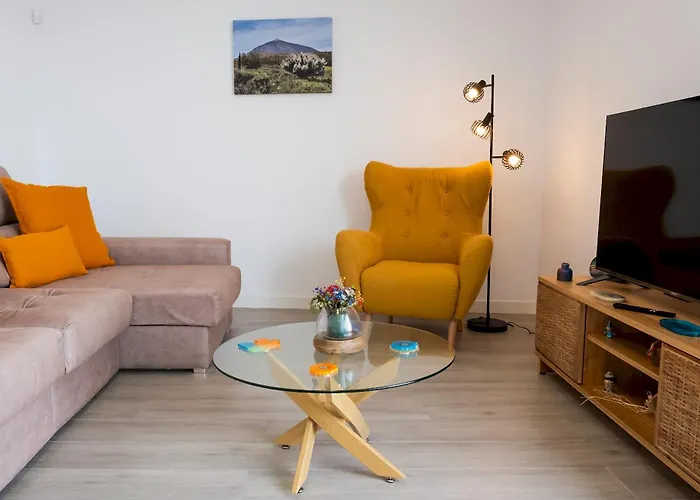 Alpesi faház Home2book Coastal Calm Eras Patio Rooftop Arico